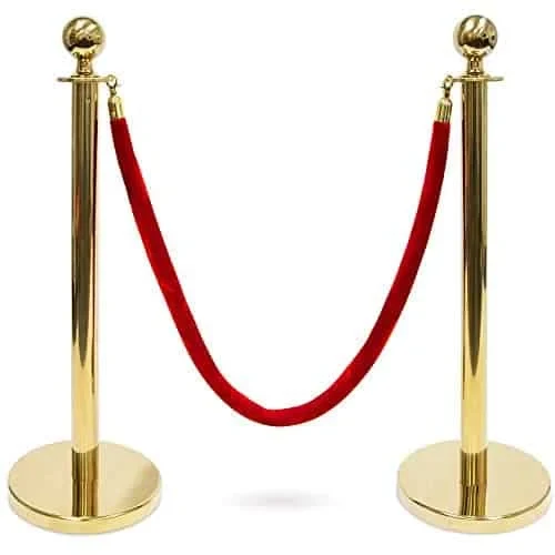 Gold Stanchion