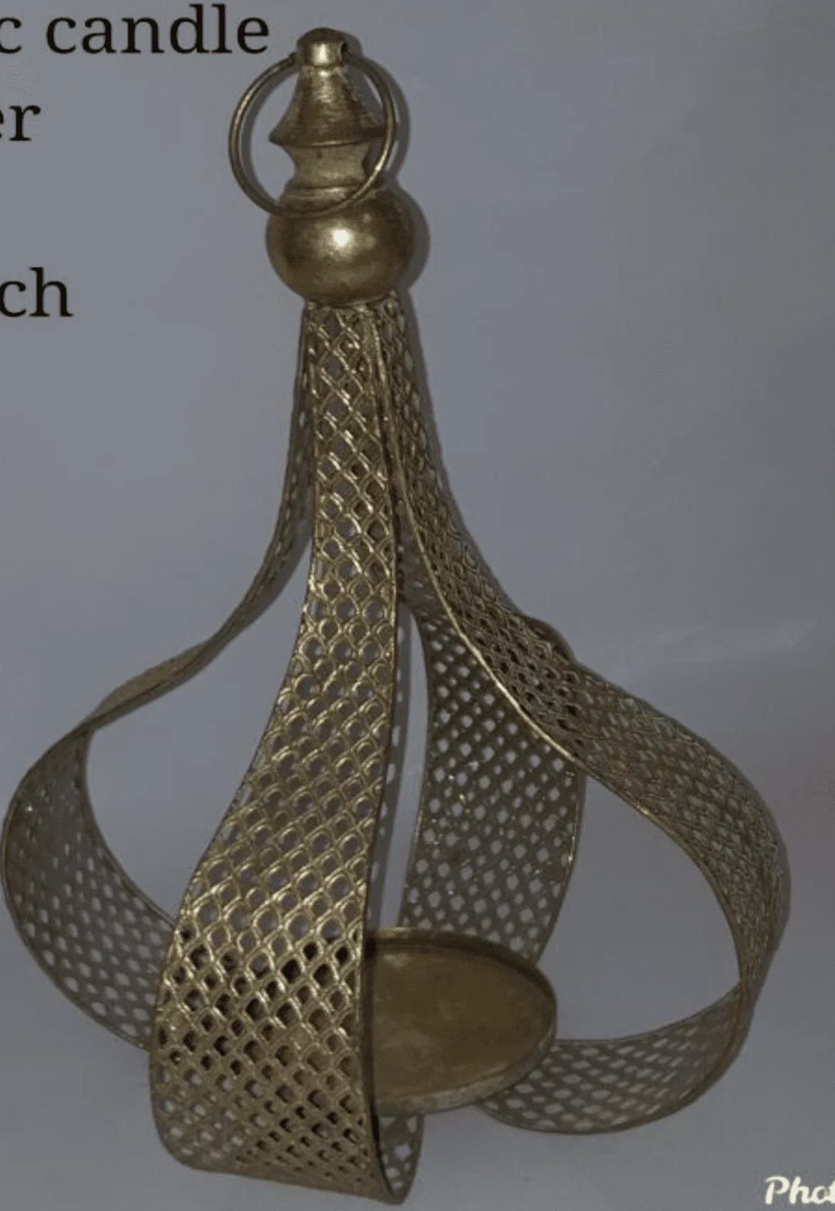 Rustic Candle Holder