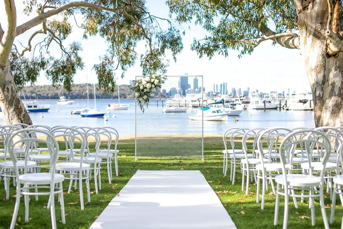 White Carpet Runner