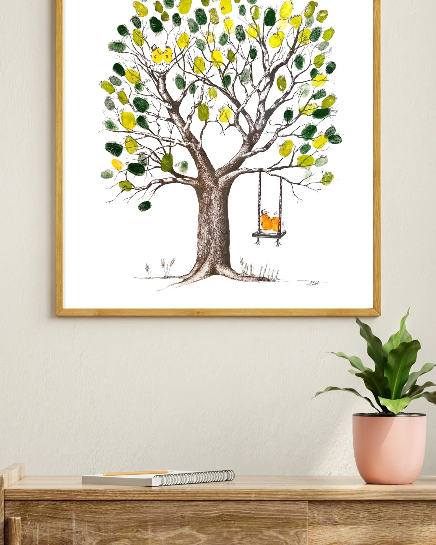 Fingerprint trees guestbook — photograph 3